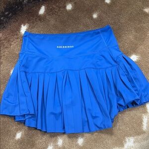 Blue goldhinge athletic skirt!!